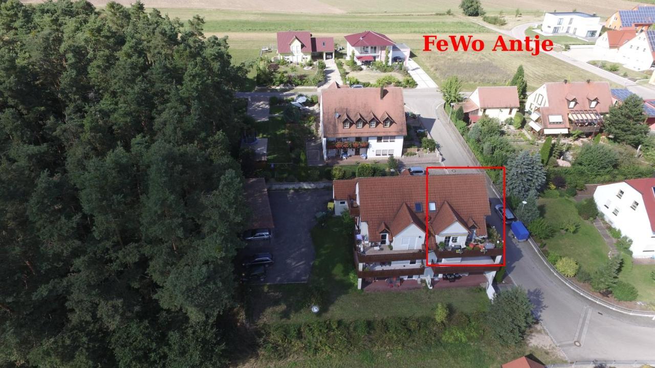 Ferienwohnung Fraenkisches Seenland - Fewo Antje Mitteleschenbach Kültér fotó